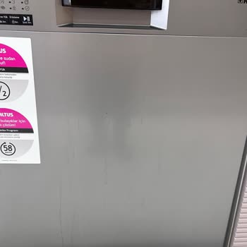 Altus Bulaşık Makinesi Kapağında Renk Değişimi Ve Müşteri Memnuniyetsizliği