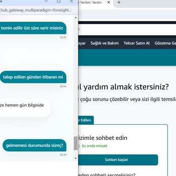 Amazon'da TV Değişim Sürecinde Yaşanan Sorunlar