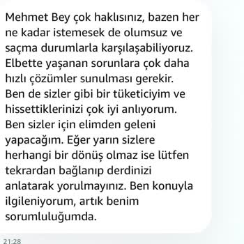 Amazon Sipariş Karmaşası Ve İletişim Eksikliği