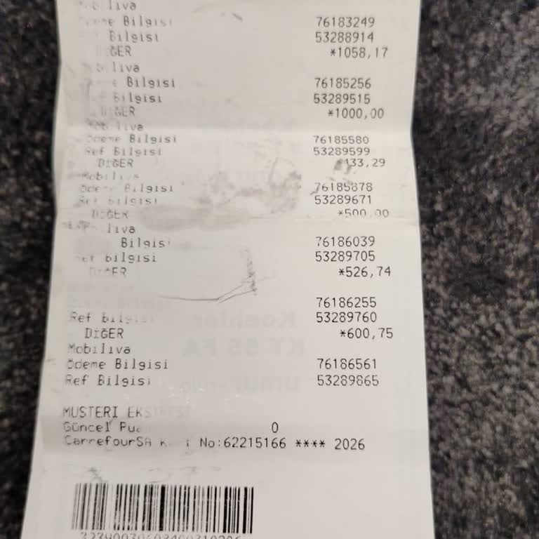 Carrefour'da Silinen 2500 TL'nin Gizemi Çözülemiyor