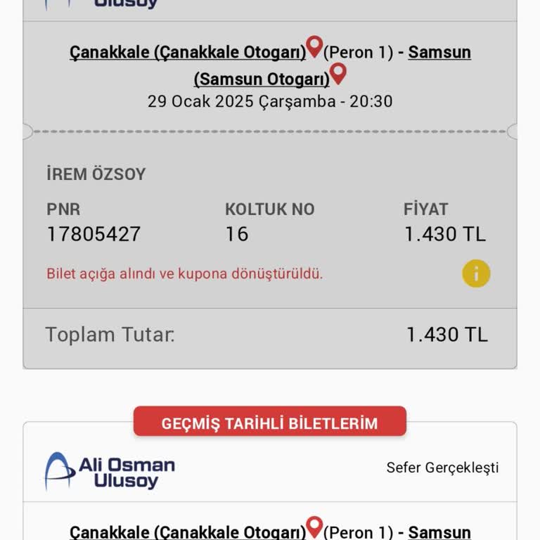 Aşırı Kaba Muavin İle Yolculuk Deneyimi