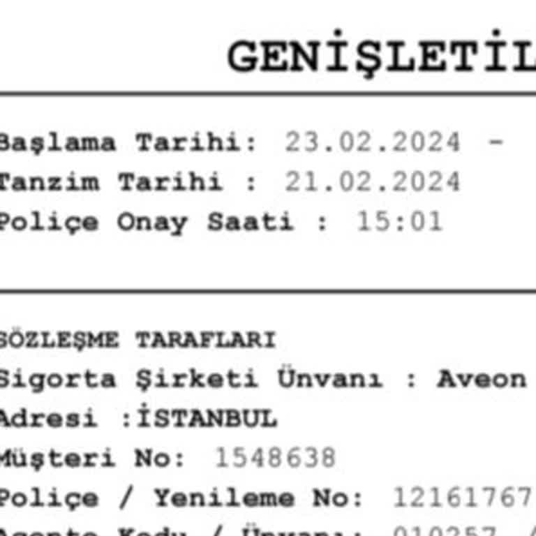 Kasko İptali Sonrası Ücret İadesi Sorunu