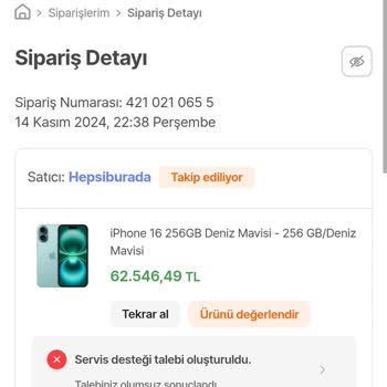 Hepsiburada'dan Aldığım İPhone 16 Hayal Kırıklığı