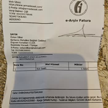 Satın Alınan Saatin Çalışmaması Ve Kötü Müşteri Hizmetleri