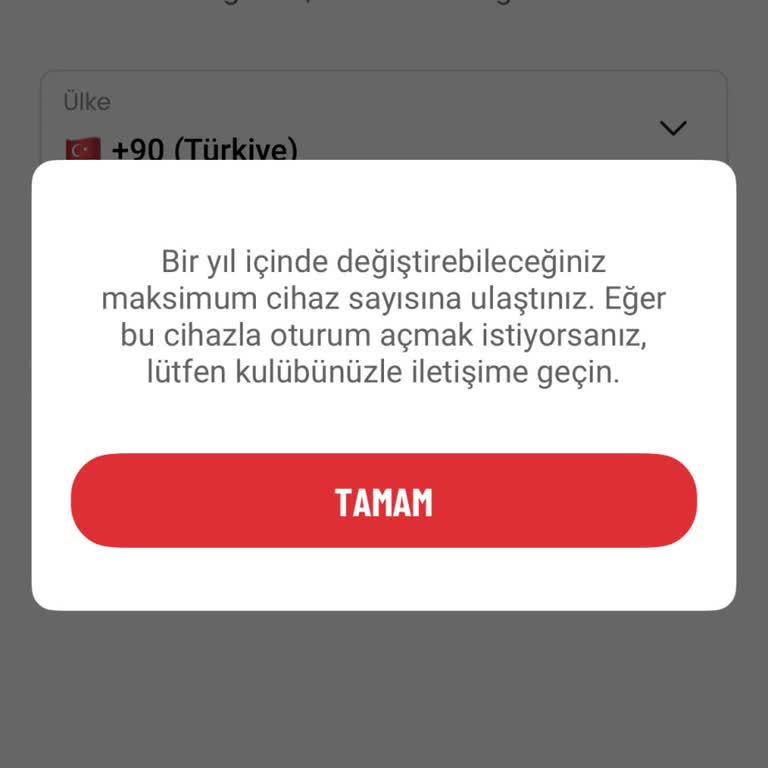 Telefon Değişikliği Sonrası Üyelik Sorunları