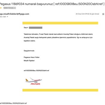 Pegasus'un Yanıltıcı Kampanyası Ve Çözülmeyen Sorunlar