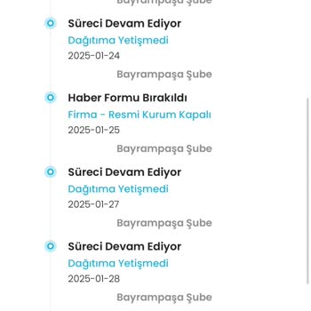 Kargo Teslimatında Sürekli Erteleme Ve Yetersiz Müşteri Hizmetleri