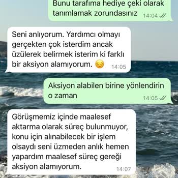 Yanlış Teslimat Adresi Ve Hediye Çeki İadesi Sorunu