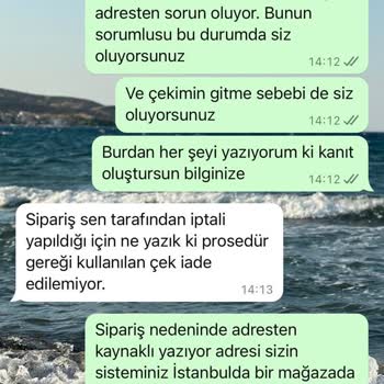 Yanlış Teslimat Adresi Ve Hediye Çeki İadesi Sorunu