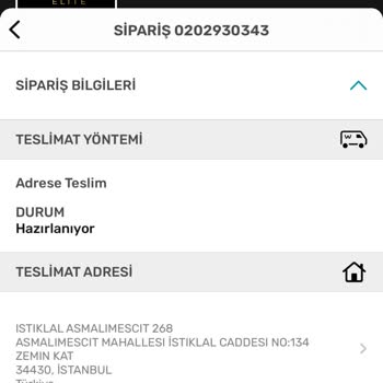 Yanlış Teslimat Adresi Ve Hediye Çeki İadesi Sorunu