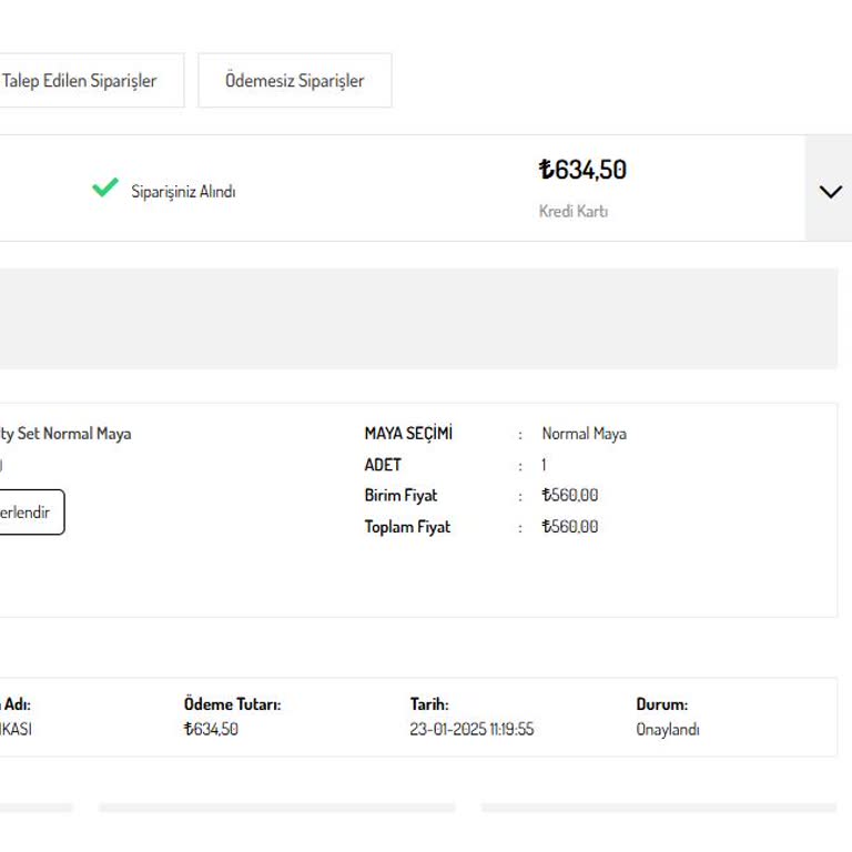Ürün Teslimatında Büyük Sorun
