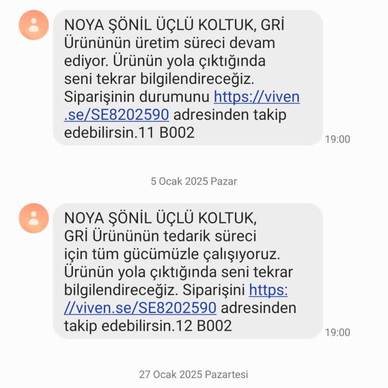 Vivense Teslimat Sorunu Ve Müşteri Hizmetleri Yetersizliği