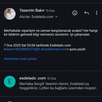 Gece Kıyafeti Siparişim Ulaşmadı, Muhatap Bulamıyorum