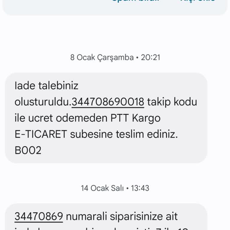 İade Edilmeyen Para Ve Müşteri Hizmetleri Sorunu