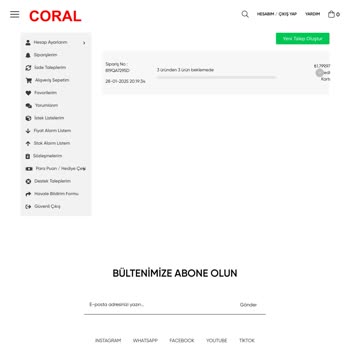 Coral Giyim'de İade Kabusu: Destek Taleplerine Yanıt Yok!