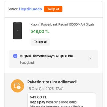 Hepsiburada Siparişlerim Teslim Edilmiyor Ve Müşteri Hizmetleri Oyalıyor