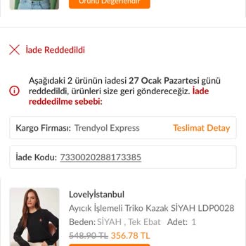 Trendyol'da İade Sürecinde Yaşanan Sorunlar