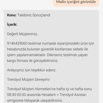 Trendyol'da İade Sürecinde Yaşanan Sorunlar