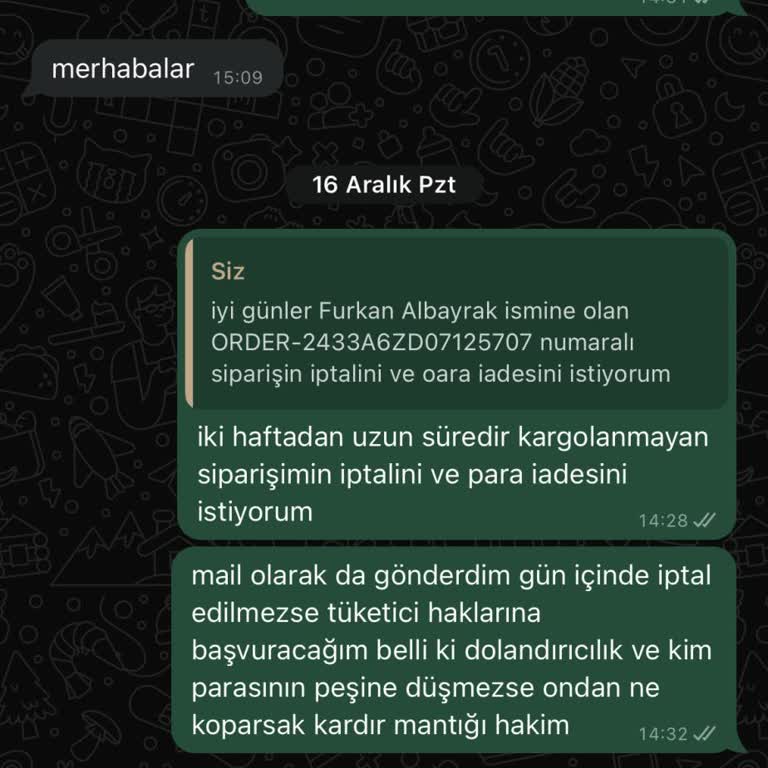 Online Alışverişte Yaşanan Güven Sorunları Ve İade Beklentisi