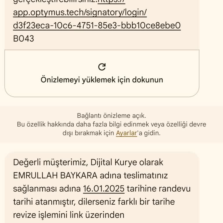 Numara Taşıma Başvurusunda İletim Sorunu
