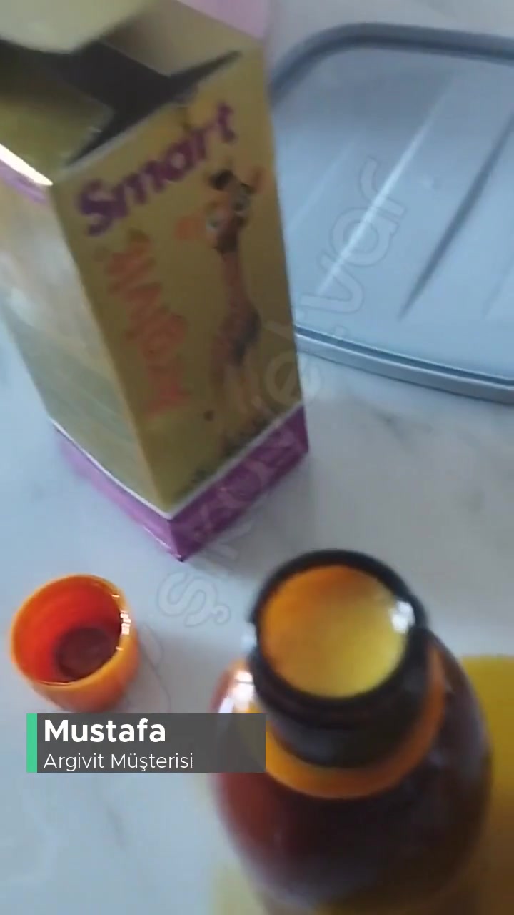Argivit Smart Vitamin Şurubunun Köpüklenerek Kendiliğinden Akması! videonun kapak resmi