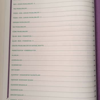 Retro Yayıncılık Sayısal Yetenek Soruları Yok