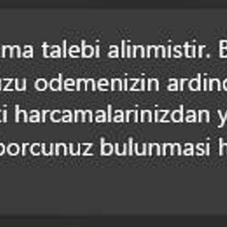 Kredi Kartı Blokesi Kaldırılmadı