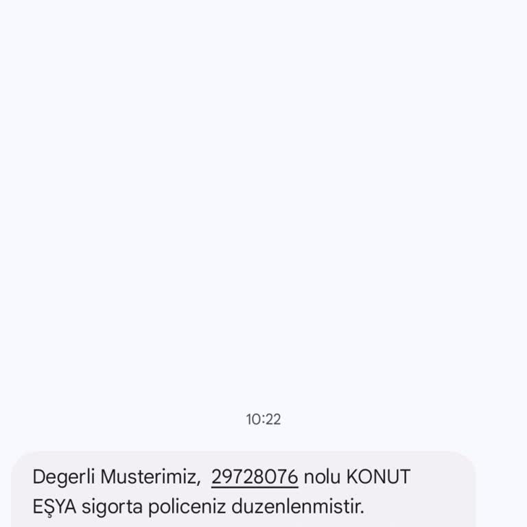 İzinsiz Düzenlenen Konut Eşya Sigortası