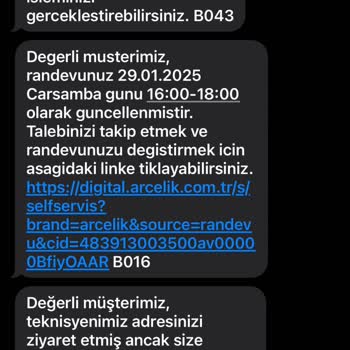 Arçelik Buzdolabı Montajında Sürekli Erteleme Ve İletişim Sorunları