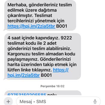 Yanlış Teslimat Kodu İle Mağduriyet