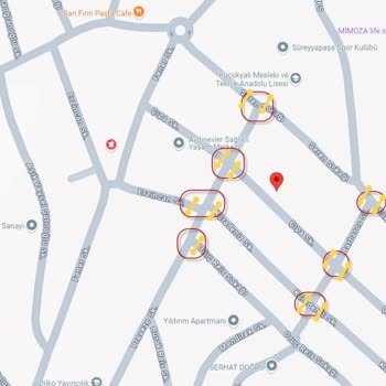 Maltepe Belediyesi Aydınevler Mahallesinde Trafik Güvenliği Ve Kural İhlalleri