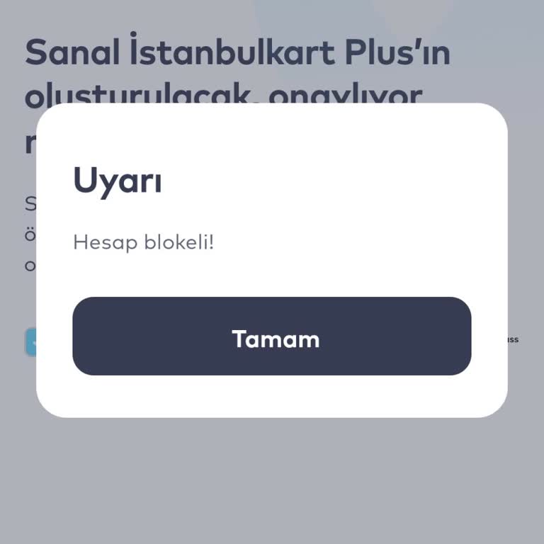 İstanbulkart Blokesi: İade Sorunu