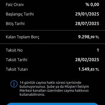 Yapı Kredi Alışveriş Kredisi İadesinde Bloke Sorunu