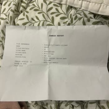 Hasarlı Bagaj Ve Yetersiz Çözüm