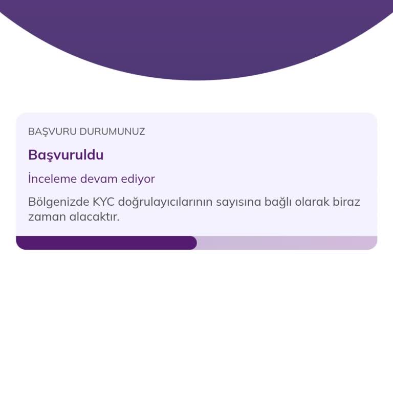 KYC Onay Sürecinde Yaşanan Gecikme