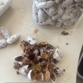 Halktan Kuruyemiş Çürümüş Şekerli Bademler!