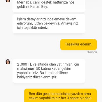 Kazancım Haksız Yere Silindi