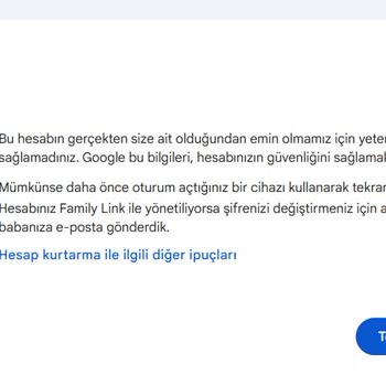 Gmail 2'li Doğrulama Sorunu Ve Erişim Engeli