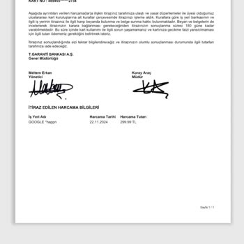 Garanti BBVA'da Güvenlik Açığı: Mağduriyetim Giderilmiyor!