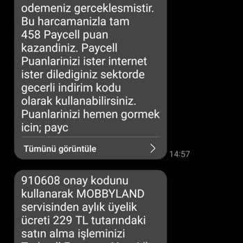 Yanlış Üyelik Ücreti Ve İletişim Sorunları