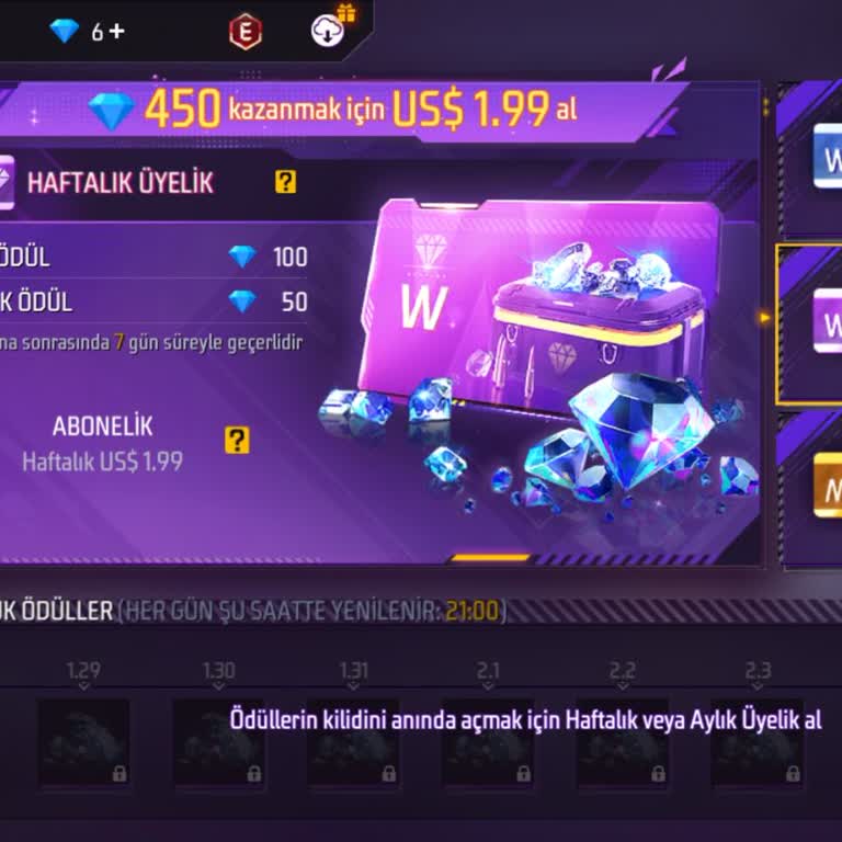 Free Fire'da Yanlışlıkla Yapılan Abonelik Ve Elmas Sorunu