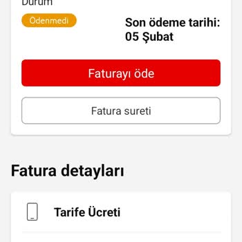 Vodafone Fatura Sorunu Ve Ek Ücretler