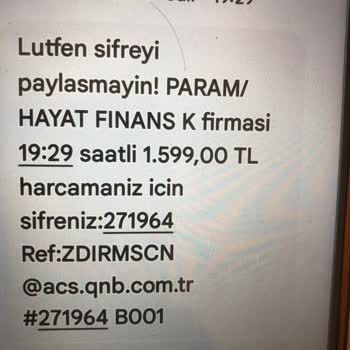 Param/Hayat Finans K Firmasının Yanıltıcı İndirim Taktikleri Ve Hatalı Ücret Çekimleri