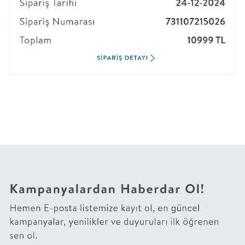 Vivense Siparişim Hâlâ Ulaşmadı Mutfak Masam Eksik