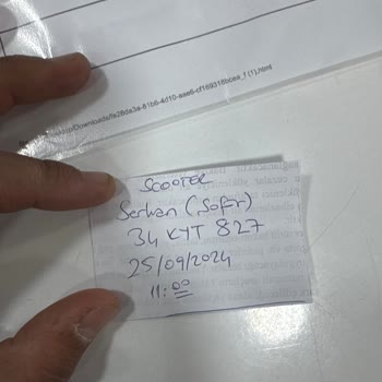 Fatih Belediyesi Çöp Kamyoneti Scooter'ıma Zarar Verdi