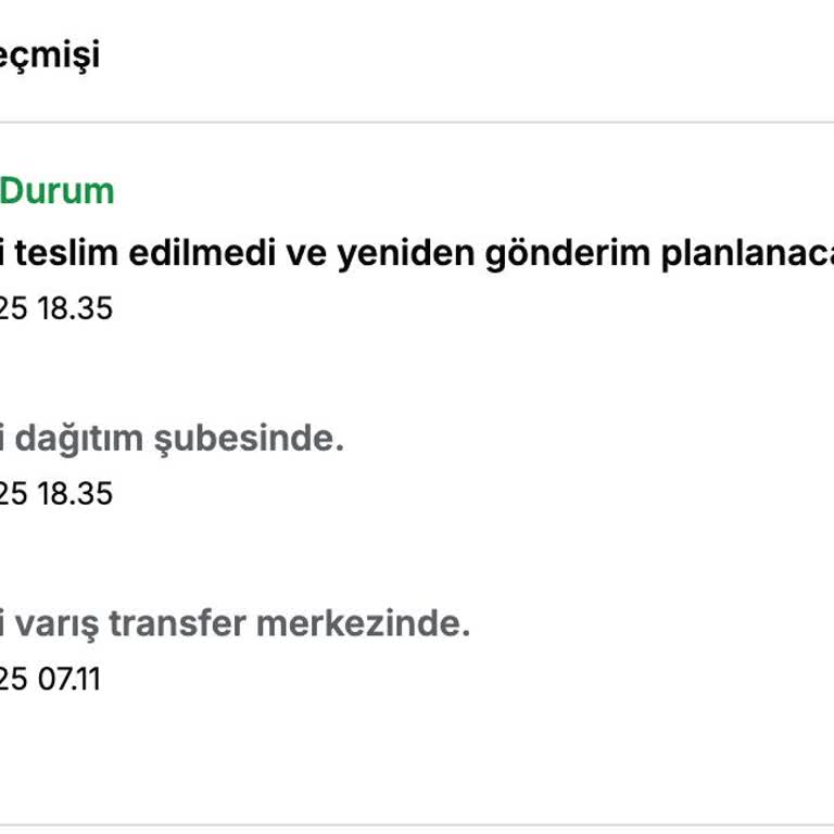 Aras Kargo Teslimat Sorunu Ve Ekstra Maliyet