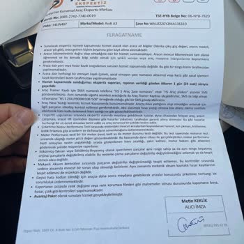 Ekspertiz Hatası Ve İletişim Engeli: Audi A3'te Gizlenen Sorunlar