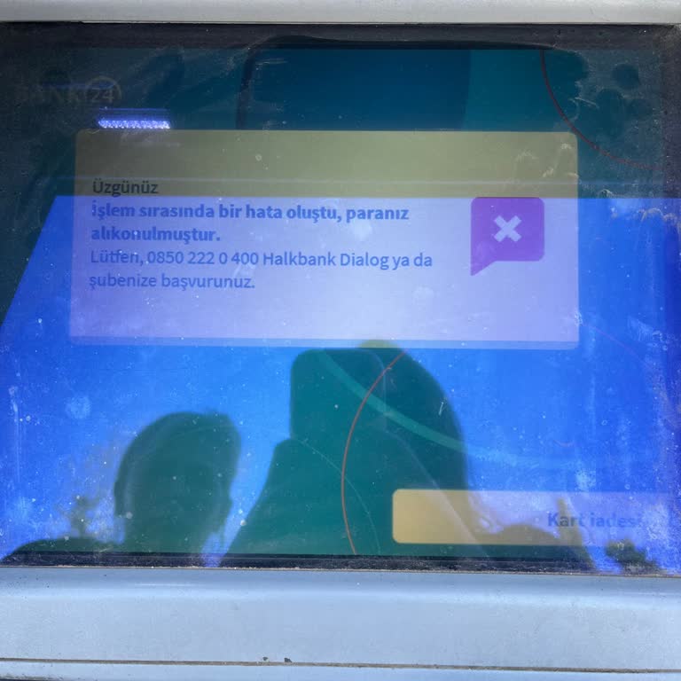 ATM'de Alıkonulan Para Ve Mağduriyet