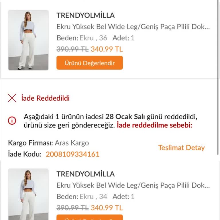 Eksik Ürün İadesi Güvenimizi Sarstı