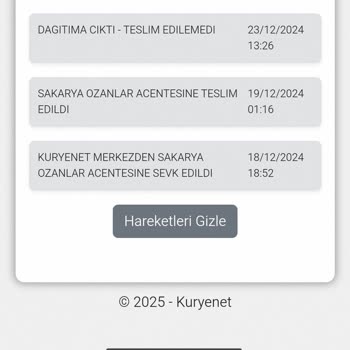 Kart Teslimatında Büyük Sorun